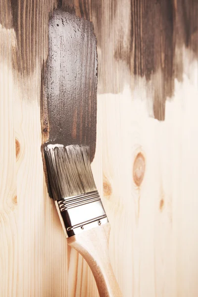 Smear of paint brush — Stock Photo, Image