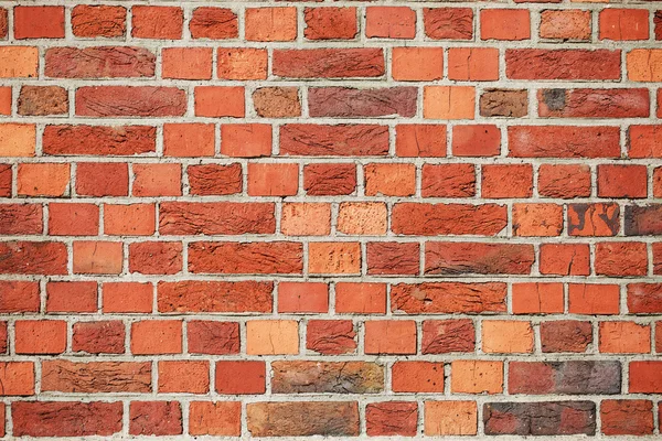 Mur z cegły dokładne — Zdjęcie stockowe