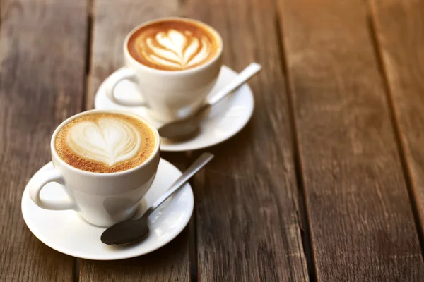 Kopp cappuccino — Stockfoto