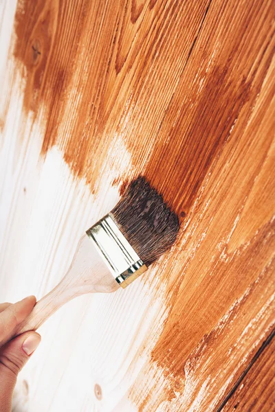 Pintura de madera — Foto de Stock