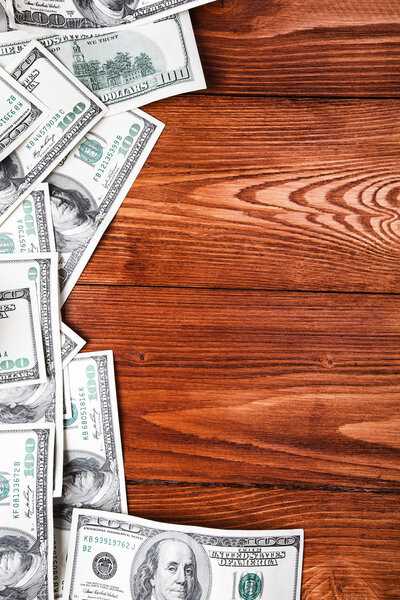 One hundred dollars frame