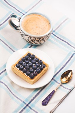 Kahvaltı pasta ve kahve