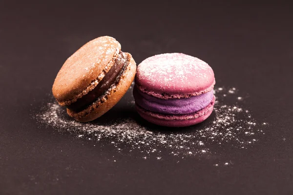 Французький барвисті десертів — стокове фото