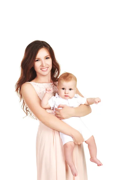 Loving mother with a baby — Stock Photo, Image