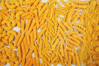 Makarna Diifferent türleri