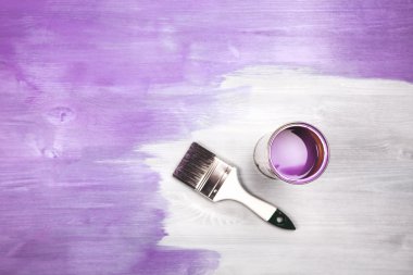 Yarı - ahşap yüzey tonda