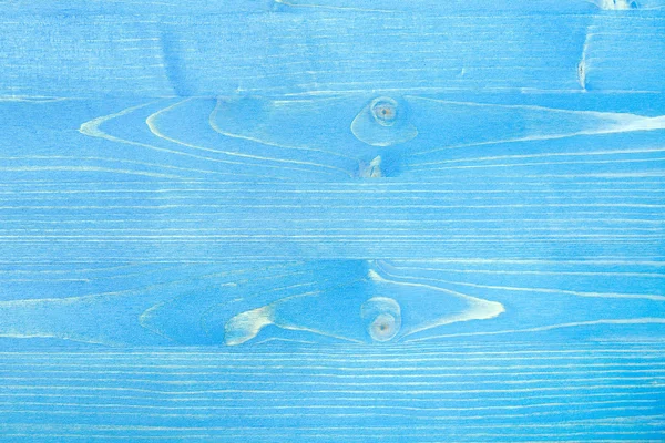 ブルー ・木製テーブル — ストック写真