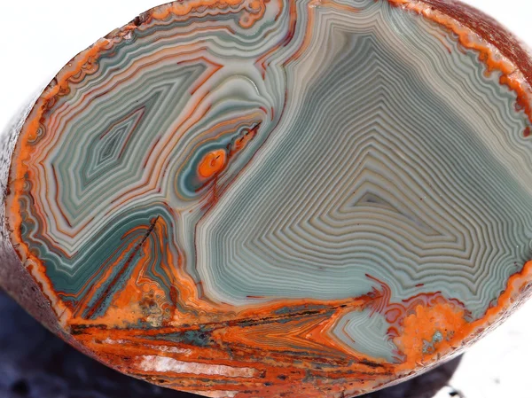 Lac Supérieur Agate - Macro — Photo