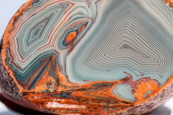 Lake Superior Agate - Macro — Stock Photo, Image