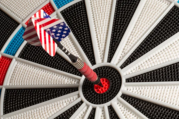 Bullseye - US Flag Tail — Stock Photo, Image