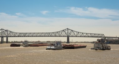 New Orleans - mavna Rating Mississippi Nehri üzerinde