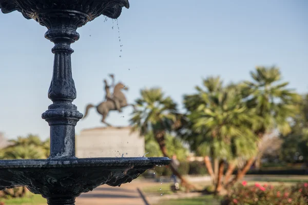 Nueva Orleans - Jackson Square Fountain —  Fotos de Stock