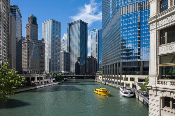 Chicago River View — Stock Photo, Image