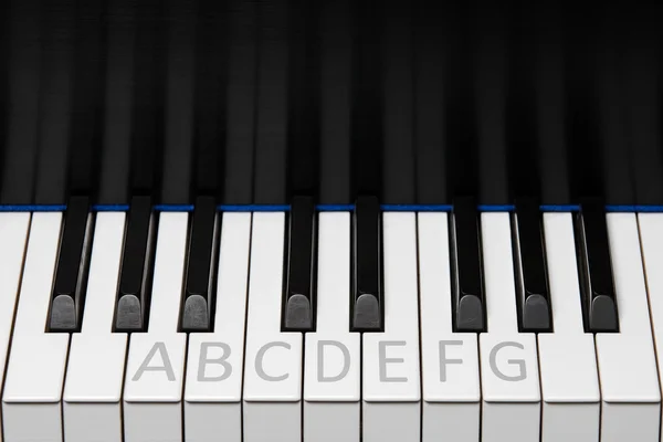 Piano toetsenbord octaaf — Stockfoto