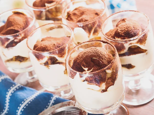 Postre Tiramisú italiano — Foto de Stock