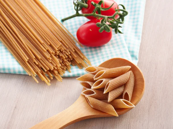 Whole grain pasta