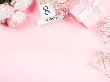 Şakayıklı güzel pembe çiçek arkaplanı