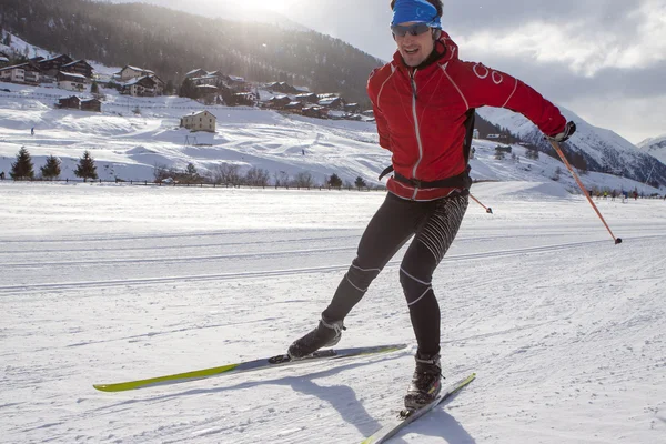 Лыжный спорт — стоковое фото