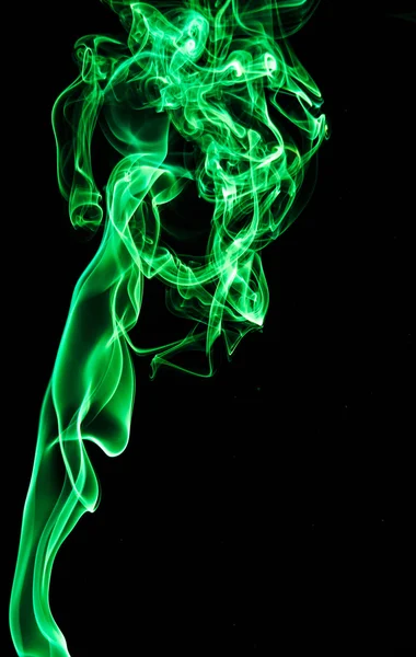 Green smoke Stock Picture