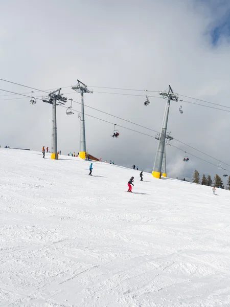 Chare lifts intersection — Stock Photo, Image