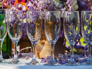 Şampanya için gözlük