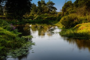 Nehir dere ile manzara