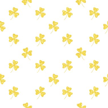 Altın yonca seamless modeli eps