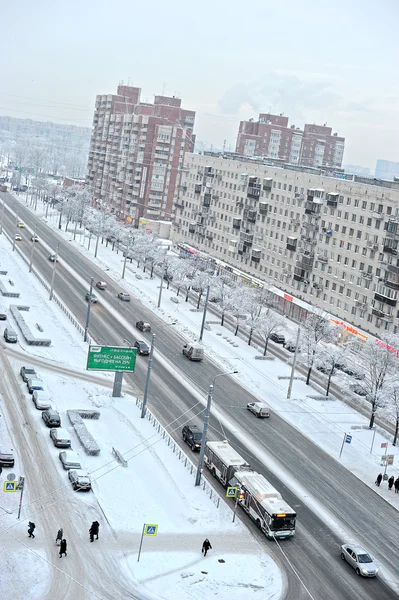 Saint-Petersburg, Oroszország-2016. január 18.: téli kilátás th — Stock Fotó