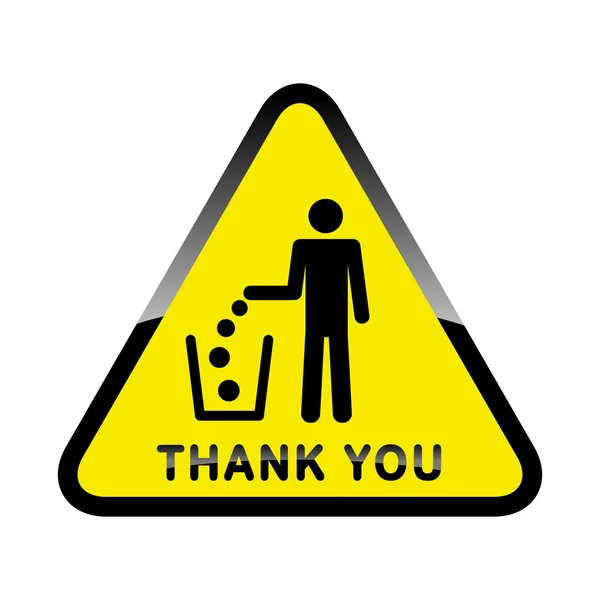 Do not litter, vector sign Stock Vector Image by ©forden 107393236