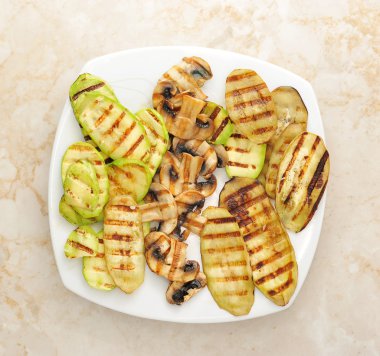 dilim kabak ve mantar