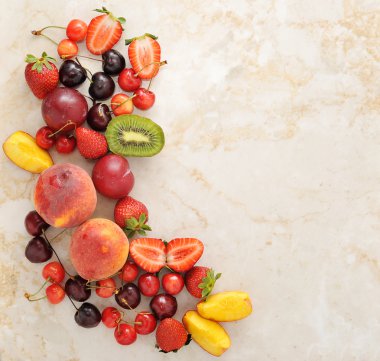 Berry çerçeve ile kopya alanı sağ