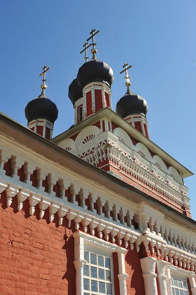 Stary rosyjski Kościół prawosławny w miejscowości Bolkhov, Rosja — Zdjęcie stockowe