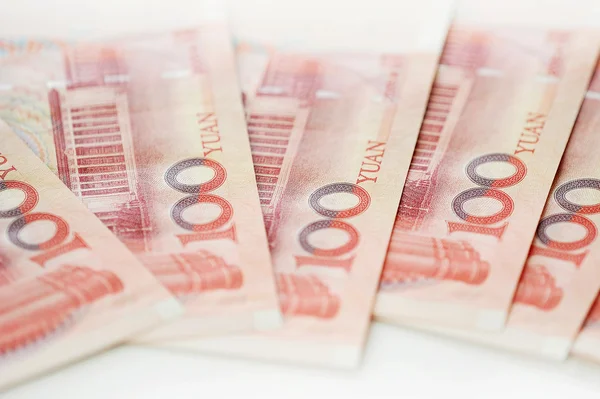 중국의 통화에서 원 노트입니다. 중국 지폐 — 스톡 사진