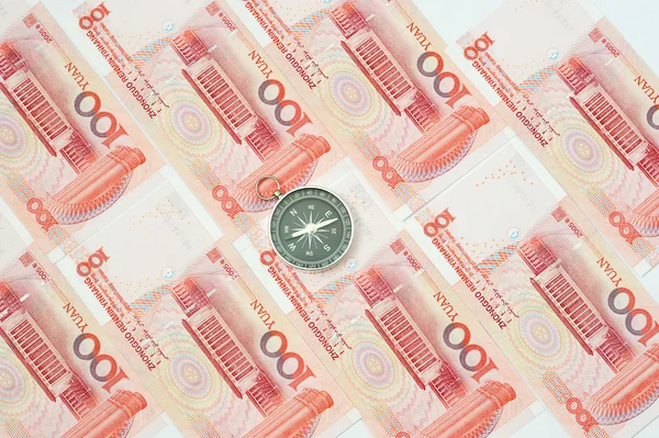 중국의 통화에서 원 노트입니다. 중국 지폐 — 스톡 사진