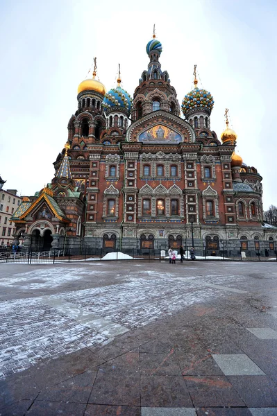 Chiesa del Salvatore sul Sangue Versato, San Pietroburgo, Russia — Foto Stock