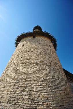 Pskov, Rusya'nın eski Kremlin'in gözetleme kulesi