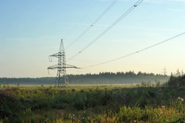 yüksek gerilim iletim hattı