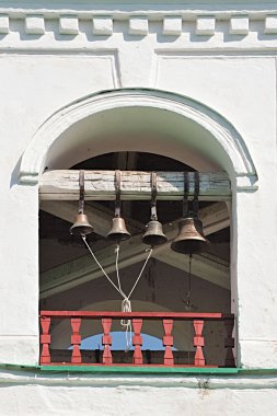 Pskov, Rusya'nın kilise çanları Ortodoks Manastırı