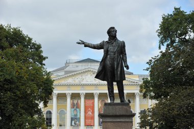 St Petersburg, Rusya, 14 Eylül: büyük anıt 