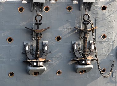 çapa Cruiser Aurora, St. Petersburg, Rusya