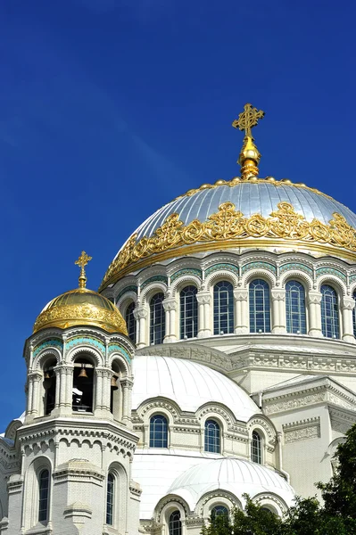 Naval Cathedral of St. Nicholas the Wonderworker - the Orthodox — Stock Photo, Image