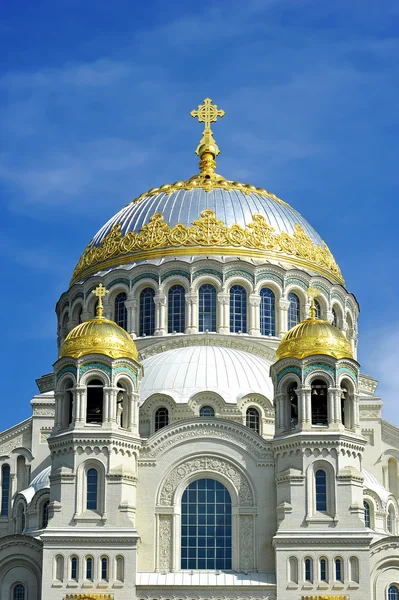 Naval Cathedral of St. Nicholas the Wonderworker - the Orthodox — Stock Photo, Image