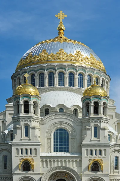 Naval Cathedral of St. Nicholas the Wonderworker - the Orthodox — Stock Photo, Image