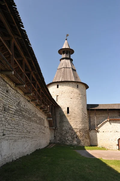 Towers of the old Kremlin in Pskov, Russia — Stock Photo, Image