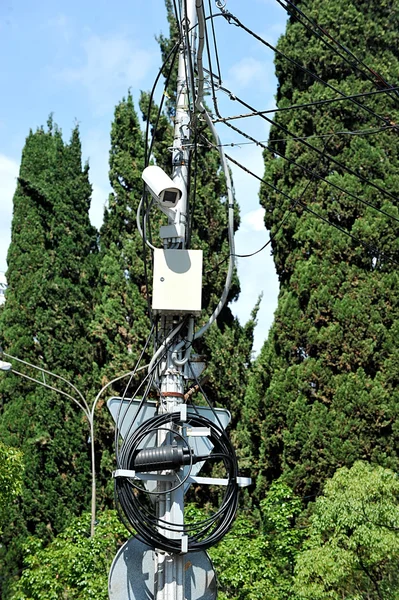 La telecamera ti segue — Foto Stock