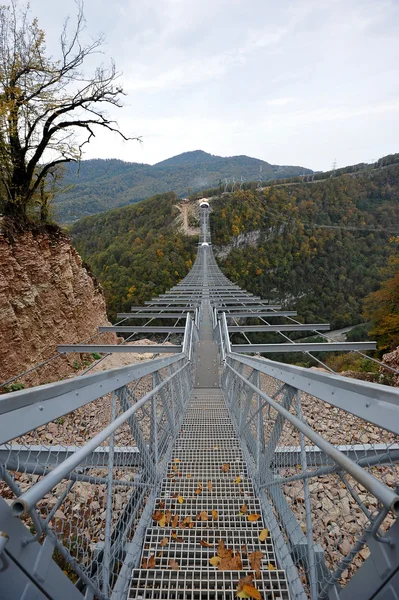 Skypark, Sochi, Rusya Federasyonu - 31 Ekim: dünyanın en uzun suspens — Stok fotoğraf