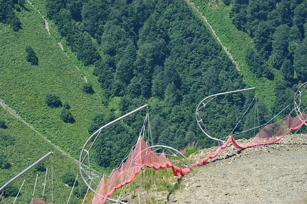 Las montañas del Cáucaso cerca de Rosa Khutor, Sochi, Rusia — Foto de Stock