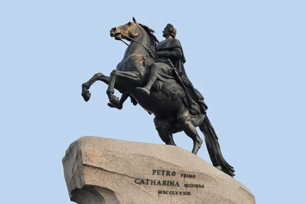 Monument of Russian emperor Peter the Great, known as The Bronze — Stock Photo, Image