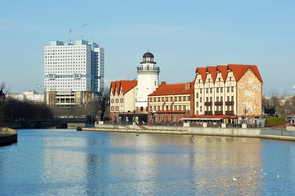 Kaliningrad, russland - 14. Dezember: fischdorf in kaliningrad s — Stockfoto