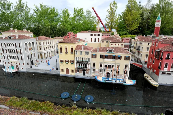 Gunzburg, ALLEMAGNE - 6 MAI : Legoland - mini Europe de LEGO bric — Photo